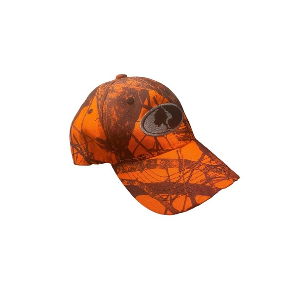 Mossy Oak Men's Safety Orange Hunting Hat Cap Adjustable Casual by Outdoor Cap - Picture 3 of 8